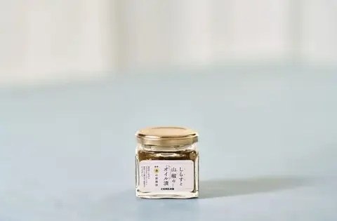 しらすと山椒のオイル漬（金の胡麻油）80ml【ハーフサイズ】