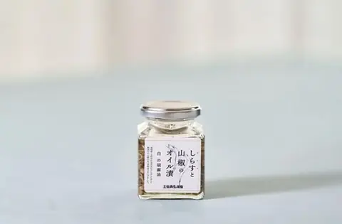 しらすと山椒のオイル漬（白の胡麻油）130ml【大サイズ】
