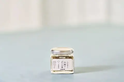 しらすと山椒のオイル漬（白の胡麻油）80ml【ハーフサイズ】